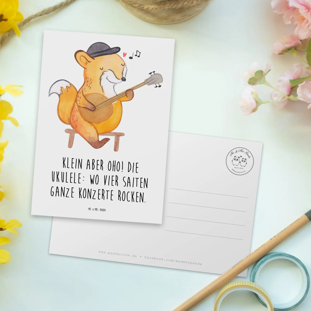 Postkarte Ukulele Magie Postkarte, Karte, Geschenkkarte, Grußkarte, Einladung, Ansichtskarte, Geburtstagskarte, Einladungskarte, Dankeskarte, Ansichtskarten, Einladung Geburtstag, Einladungskarten Geburtstag, Instrumente, Geschenke Musiker, Musikliebhaber