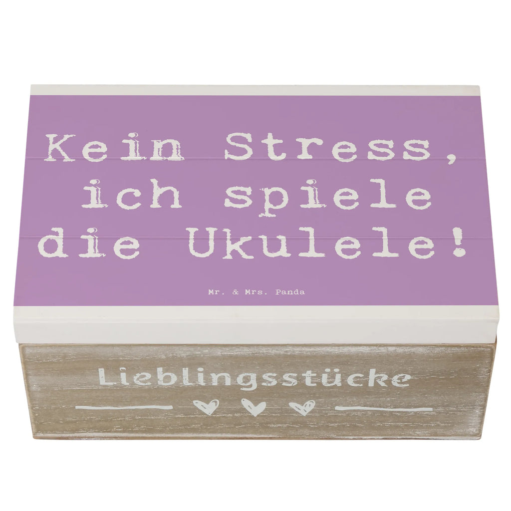 Holzkiste Spruch Ukulele Entspannung Holzkiste, Kiste, Schatzkiste, Truhe, Schatulle, XXL, Erinnerungsbox, Erinnerungskiste, Dekokiste, Aufbewahrungsbox, Geschenkbox, Geschenkdose, Instrumente, Geschenke Musiker, Musikliebhaber