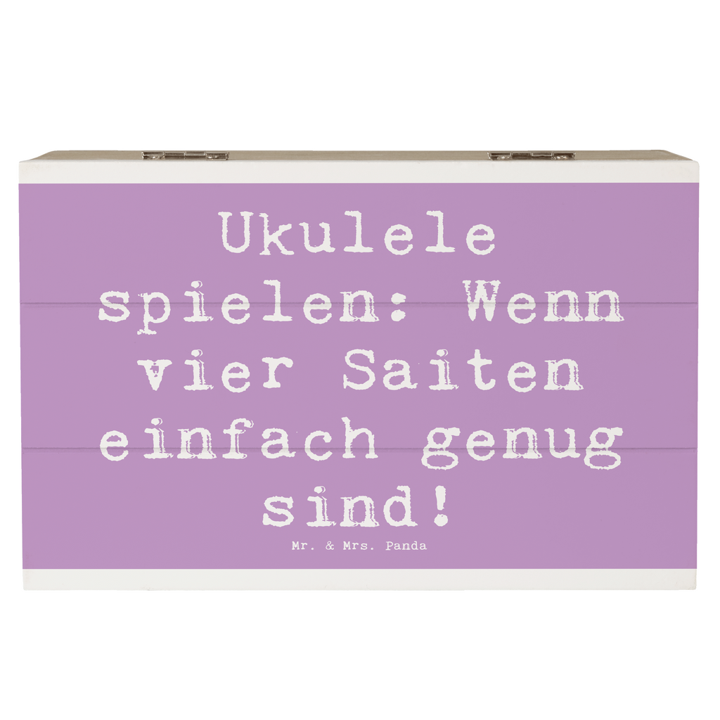 Holzkiste Spruch Ukulele Freude Holzkiste, Kiste, Schatzkiste, Truhe, Schatulle, XXL, Erinnerungsbox, Erinnerungskiste, Dekokiste, Aufbewahrungsbox, Geschenkbox, Geschenkdose, Instrumente, Geschenke Musiker, Musikliebhaber