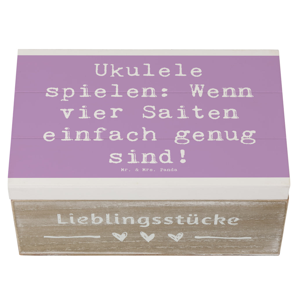 Holzkiste Spruch Ukulele Freude Holzkiste, Kiste, Schatzkiste, Truhe, Schatulle, XXL, Erinnerungsbox, Erinnerungskiste, Dekokiste, Aufbewahrungsbox, Geschenkbox, Geschenkdose, Instrumente, Geschenke Musiker, Musikliebhaber