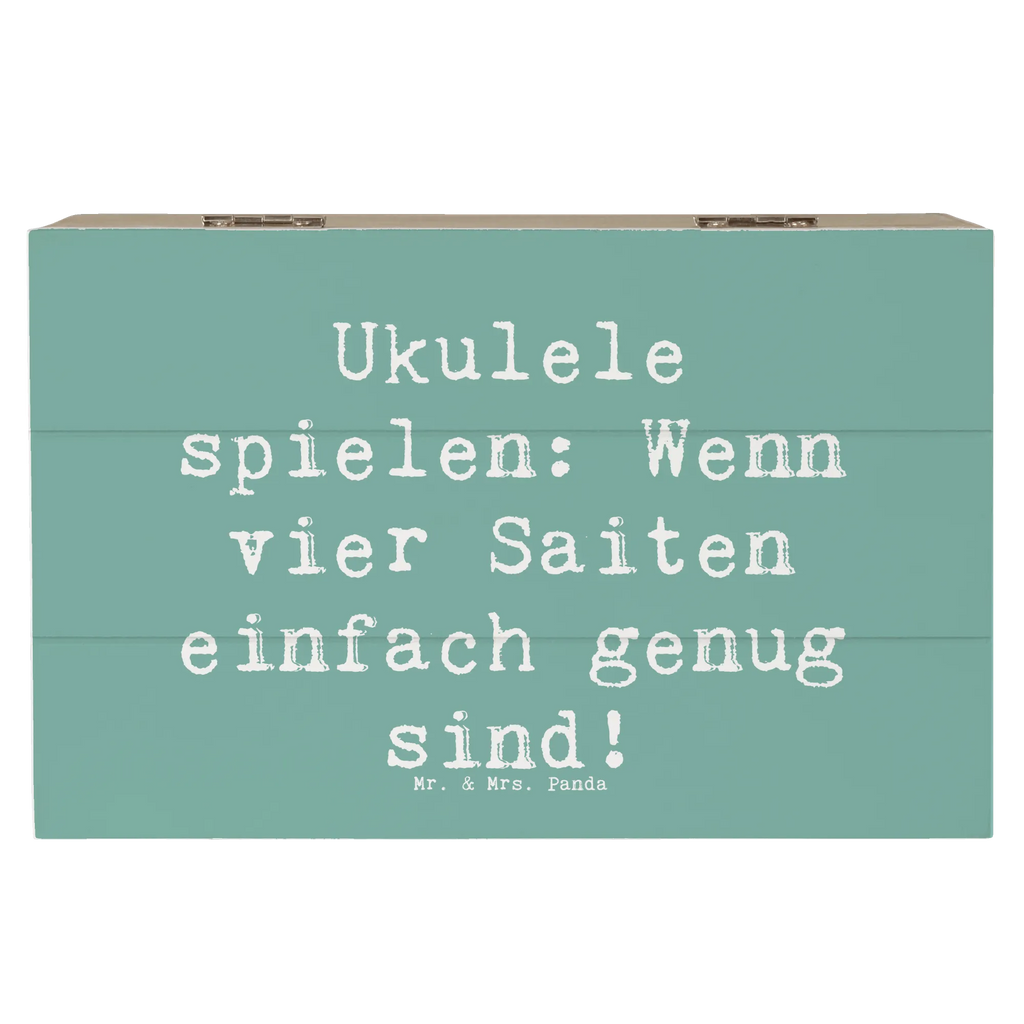 Holzkiste Spruch Ukulele Freude Holzkiste, Kiste, Schatzkiste, Truhe, Schatulle, XXL, Erinnerungsbox, Erinnerungskiste, Dekokiste, Aufbewahrungsbox, Geschenkbox, Geschenkdose, Instrumente, Geschenke Musiker, Musikliebhaber