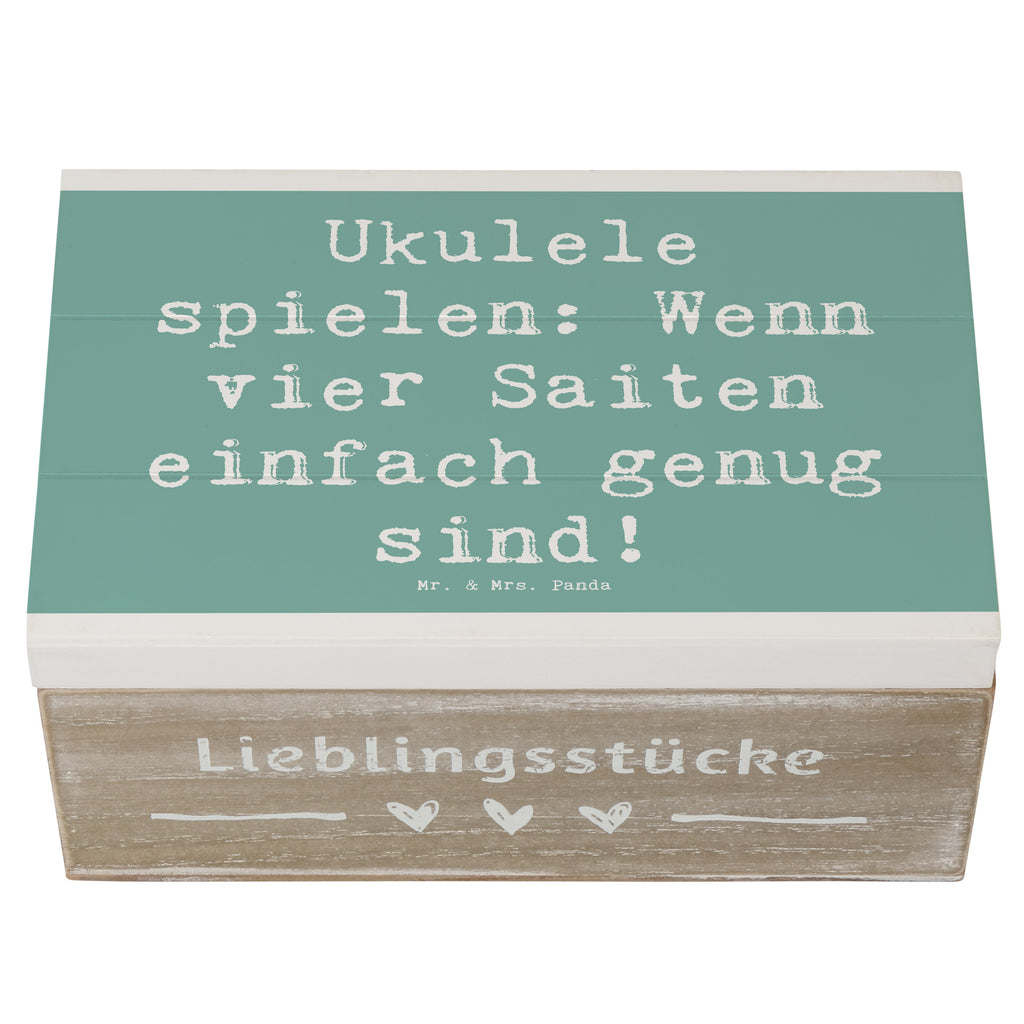 Holzkiste Spruch Ukulele Freude Holzkiste, Kiste, Schatzkiste, Truhe, Schatulle, XXL, Erinnerungsbox, Erinnerungskiste, Dekokiste, Aufbewahrungsbox, Geschenkbox, Geschenkdose, Instrumente, Geschenke Musiker, Musikliebhaber