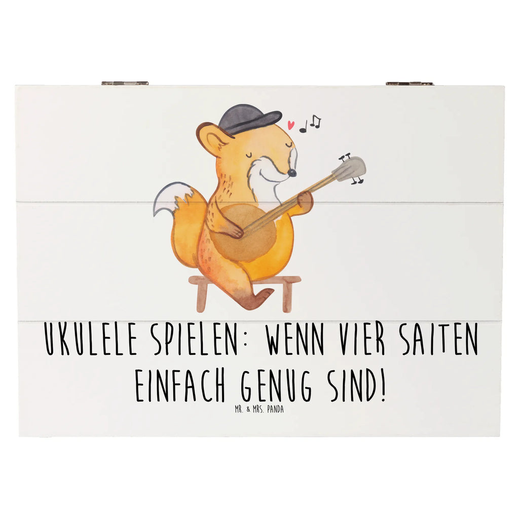 Holzkiste Ukulele Freude Holzkiste, Kiste, Schatzkiste, Truhe, Schatulle, XXL, Erinnerungsbox, Erinnerungskiste, Dekokiste, Aufbewahrungsbox, Geschenkbox, Geschenkdose, Instrumente, Geschenke Musiker, Musikliebhaber