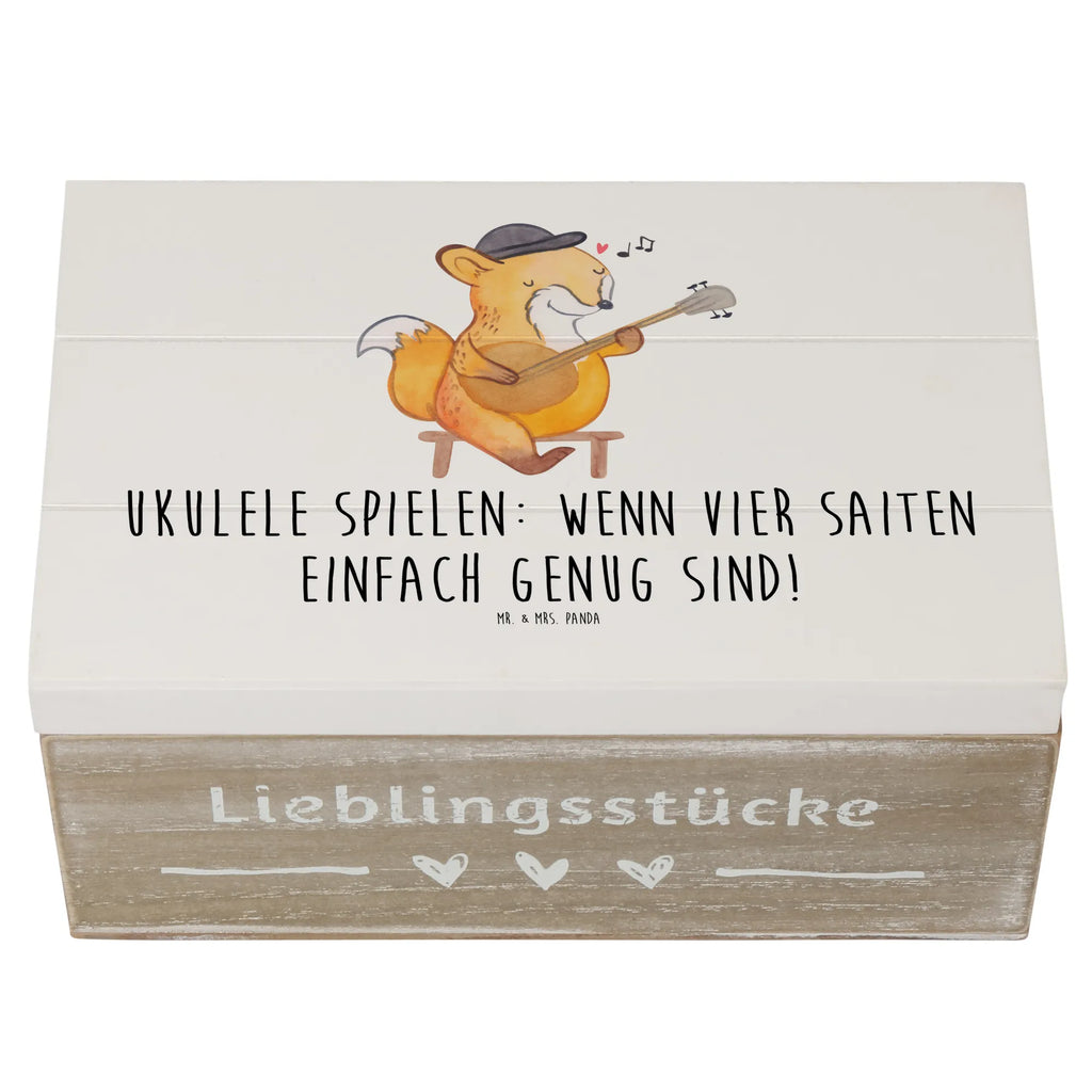 Holzkiste Ukulele Freude Holzkiste, Kiste, Schatzkiste, Truhe, Schatulle, XXL, Erinnerungsbox, Erinnerungskiste, Dekokiste, Aufbewahrungsbox, Geschenkbox, Geschenkdose, Instrumente, Geschenke Musiker, Musikliebhaber