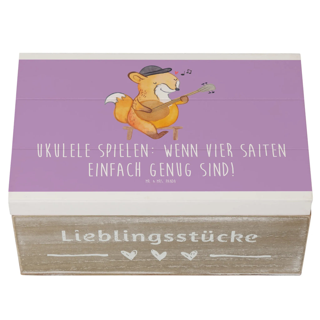 Holzkiste Ukulele Freude Holzkiste, Kiste, Schatzkiste, Truhe, Schatulle, XXL, Erinnerungsbox, Erinnerungskiste, Dekokiste, Aufbewahrungsbox, Geschenkbox, Geschenkdose, Instrumente, Geschenke Musiker, Musikliebhaber