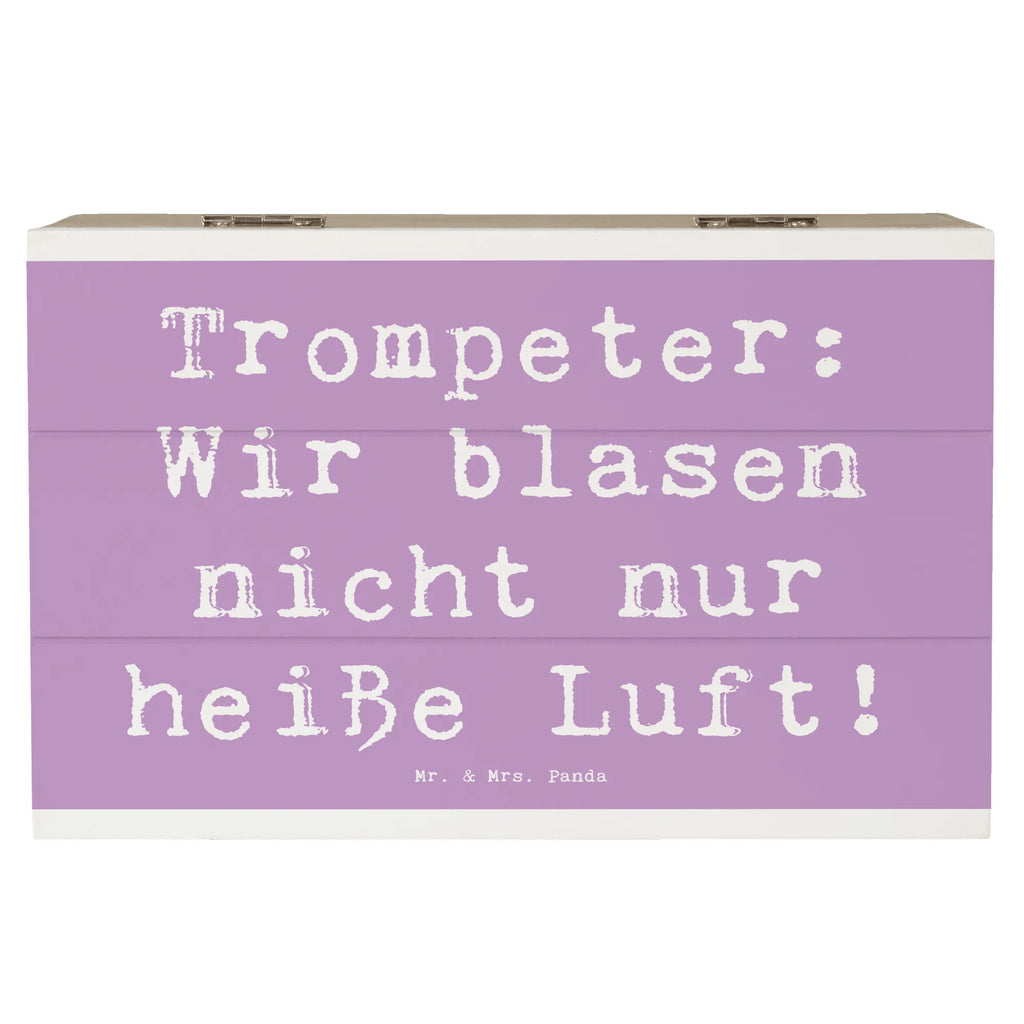 Holzkiste Spruch Trompete Kunst Holzkiste, Kiste, Schatzkiste, Truhe, Schatulle, XXL, Erinnerungsbox, Erinnerungskiste, Dekokiste, Aufbewahrungsbox, Geschenkbox, Geschenkdose, Instrumente, Geschenke Musiker, Musikliebhaber