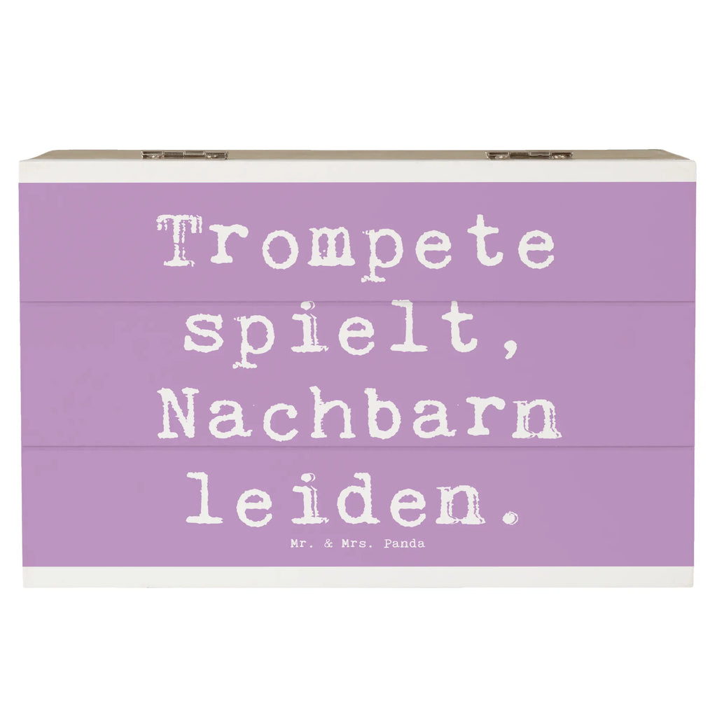 Holzkiste Spruch Trompete Freude Holzkiste, Kiste, Schatzkiste, Truhe, Schatulle, XXL, Erinnerungsbox, Erinnerungskiste, Dekokiste, Aufbewahrungsbox, Geschenkbox, Geschenkdose, Instrumente, Geschenke Musiker, Musikliebhaber