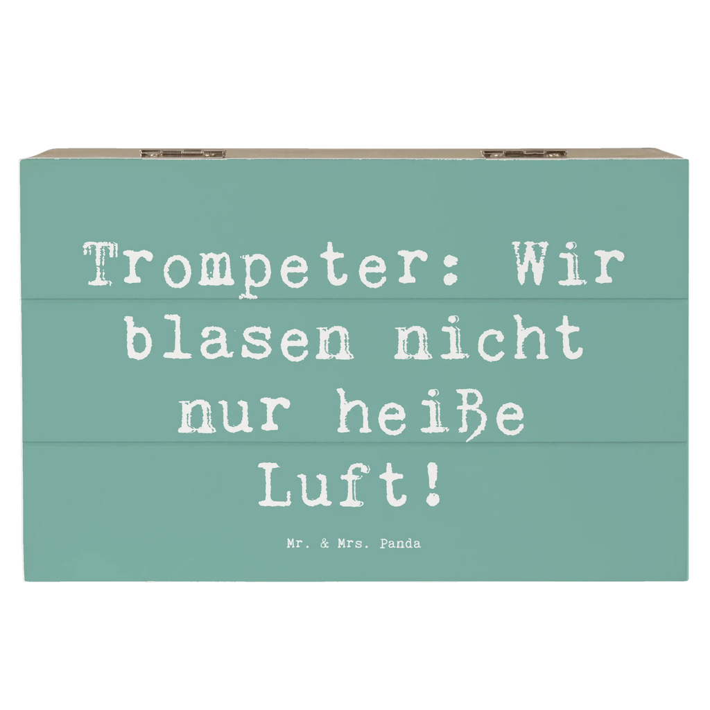 Holzkiste Spruch Trompete Kunst Holzkiste, Kiste, Schatzkiste, Truhe, Schatulle, XXL, Erinnerungsbox, Erinnerungskiste, Dekokiste, Aufbewahrungsbox, Geschenkbox, Geschenkdose, Instrumente, Geschenke Musiker, Musikliebhaber