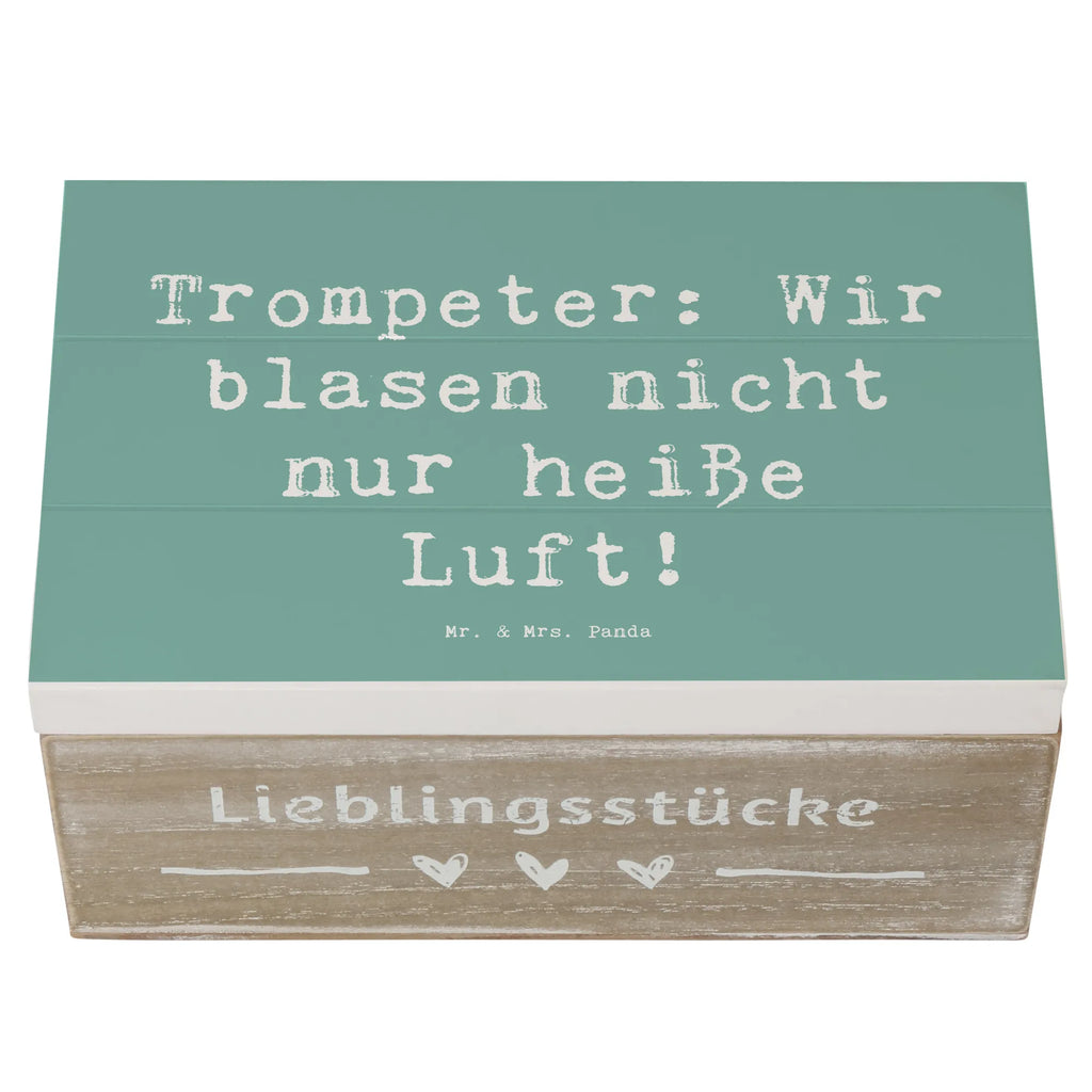 Holzkiste Spruch Trompete Kunst Holzkiste, Kiste, Schatzkiste, Truhe, Schatulle, XXL, Erinnerungsbox, Erinnerungskiste, Dekokiste, Aufbewahrungsbox, Geschenkbox, Geschenkdose, Instrumente, Geschenke Musiker, Musikliebhaber