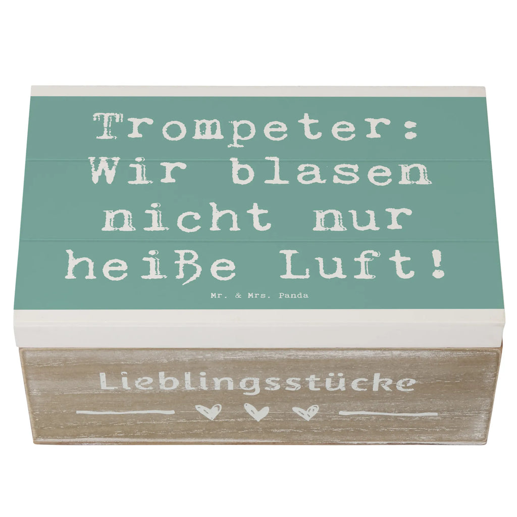 Holzkiste Spruch Trompete Kunst Holzkiste, Kiste, Schatzkiste, Truhe, Schatulle, XXL, Erinnerungsbox, Erinnerungskiste, Dekokiste, Aufbewahrungsbox, Geschenkbox, Geschenkdose, Instrumente, Geschenke Musiker, Musikliebhaber