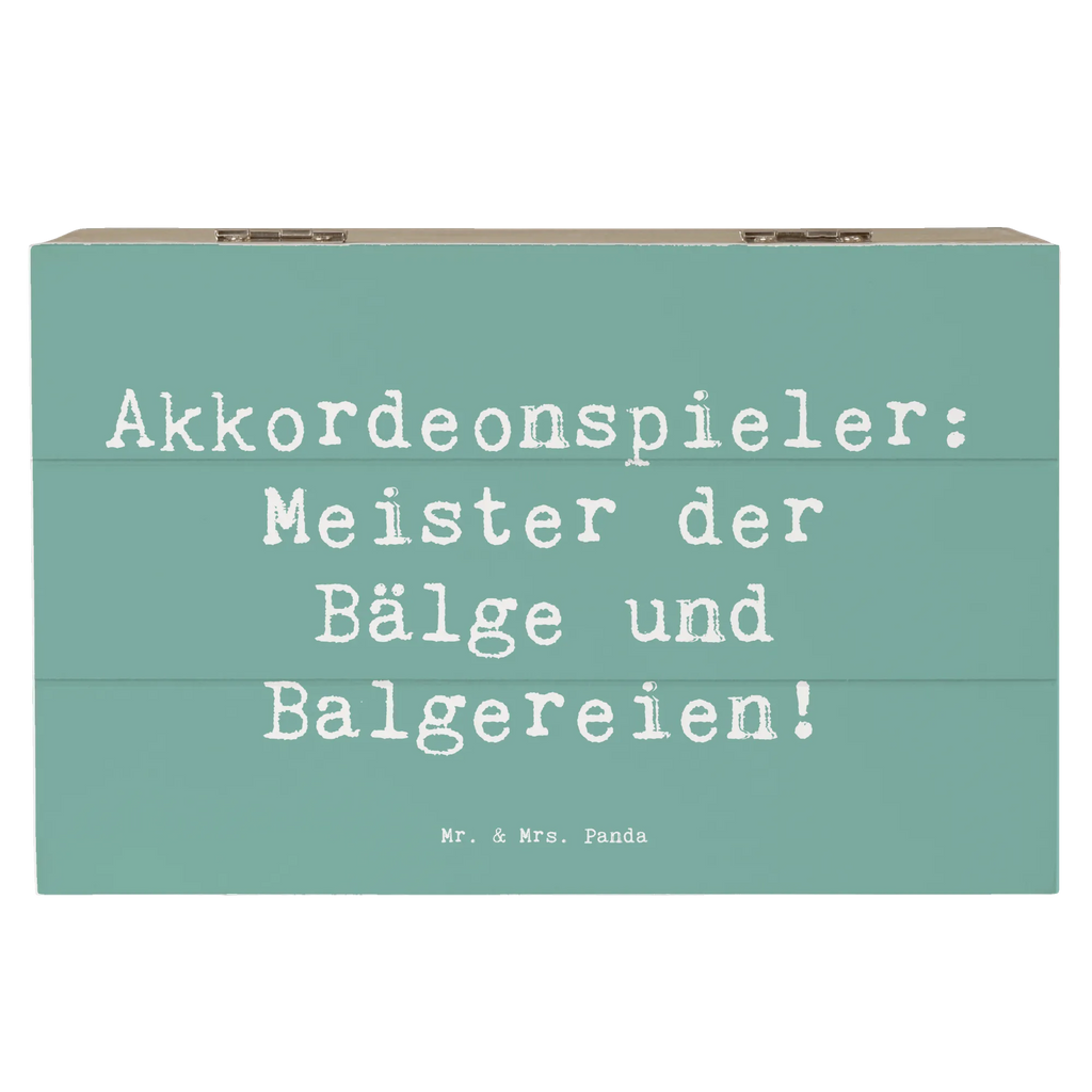 Holzkiste Spruch Akkordeonmeister Holzkiste, Kiste, Schatzkiste, Truhe, Schatulle, XXL, Erinnerungsbox, Erinnerungskiste, Dekokiste, Aufbewahrungsbox, Geschenkbox, Geschenkdose, Instrumente, Geschenke Musiker, Musikliebhaber