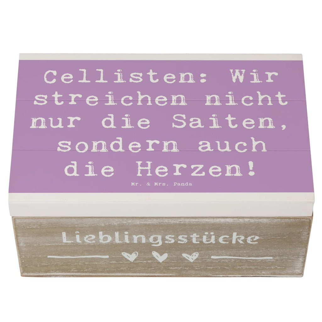 Holzkiste Spruch Cello Herz Holzkiste, Kiste, Schatzkiste, Truhe, Schatulle, XXL, Erinnerungsbox, Erinnerungskiste, Dekokiste, Aufbewahrungsbox, Geschenkbox, Geschenkdose, Instrumente, Geschenke Musiker, Musikliebhaber