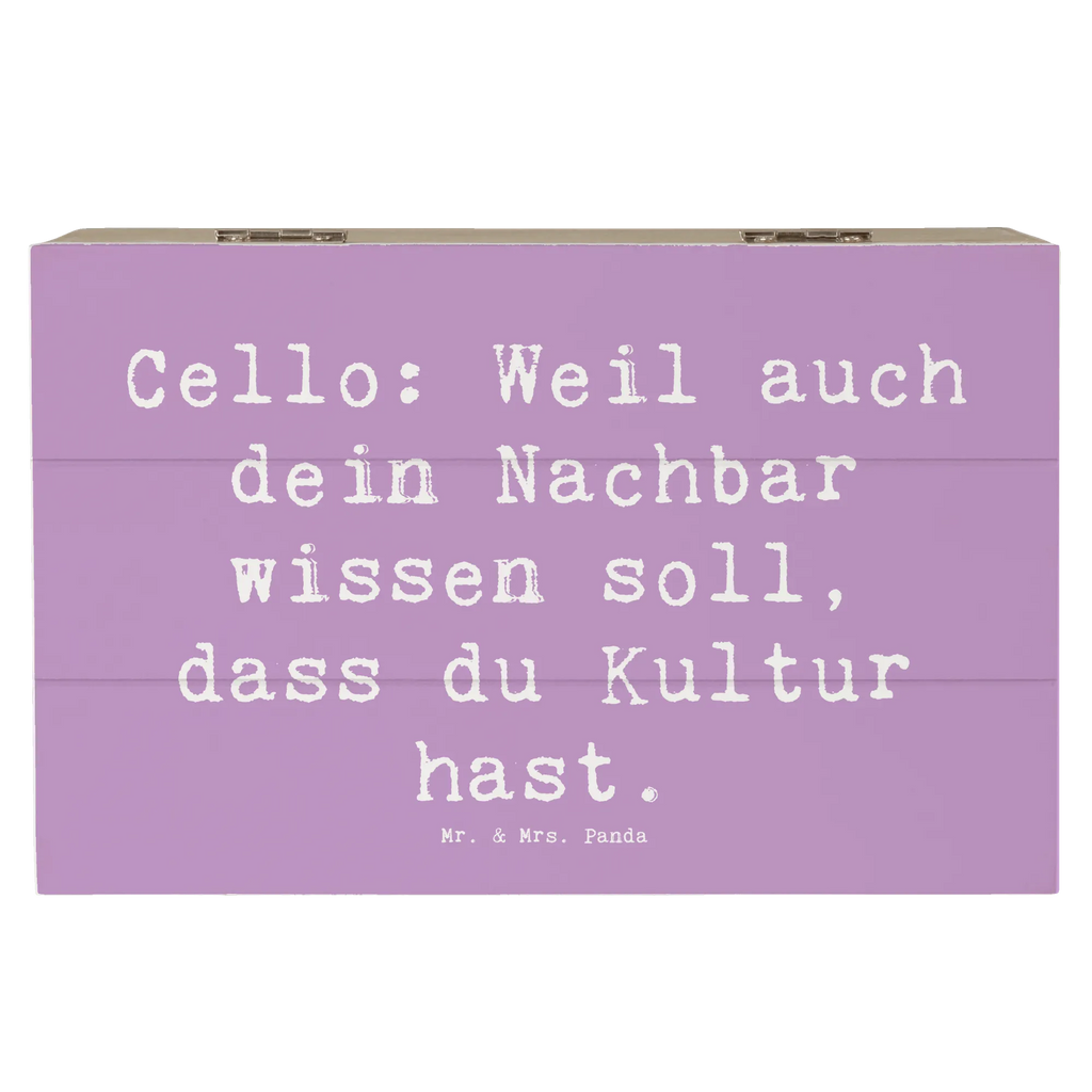 Holzkiste Spruch Cello Kultur Holzkiste, Kiste, Schatzkiste, Truhe, Schatulle, XXL, Erinnerungsbox, Erinnerungskiste, Dekokiste, Aufbewahrungsbox, Geschenkbox, Geschenkdose, Instrumente, Geschenke Musiker, Musikliebhaber