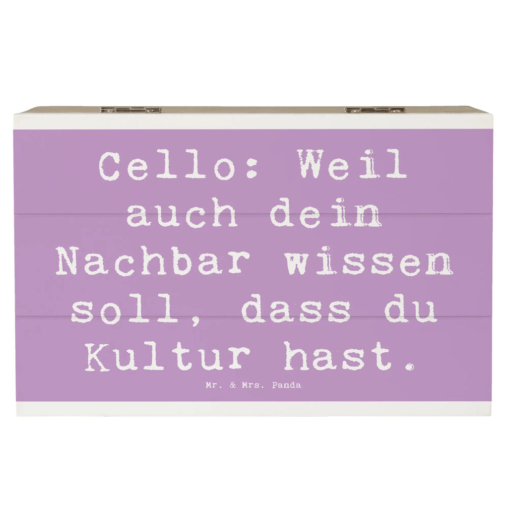 Holzkiste Spruch Cello Kultur Holzkiste, Kiste, Schatzkiste, Truhe, Schatulle, XXL, Erinnerungsbox, Erinnerungskiste, Dekokiste, Aufbewahrungsbox, Geschenkbox, Geschenkdose, Instrumente, Geschenke Musiker, Musikliebhaber