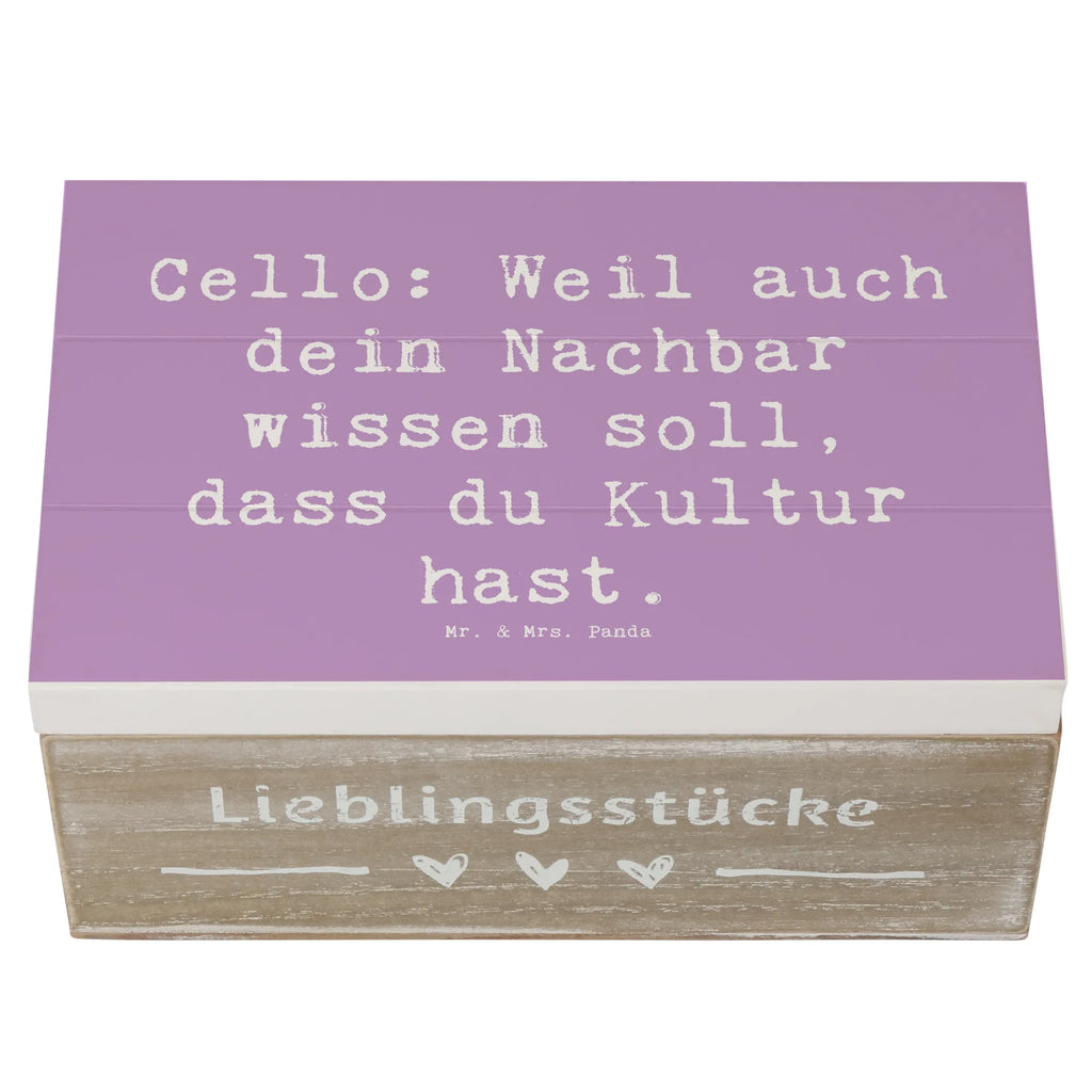 Holzkiste Spruch Cello Kultur Holzkiste, Kiste, Schatzkiste, Truhe, Schatulle, XXL, Erinnerungsbox, Erinnerungskiste, Dekokiste, Aufbewahrungsbox, Geschenkbox, Geschenkdose, Instrumente, Geschenke Musiker, Musikliebhaber