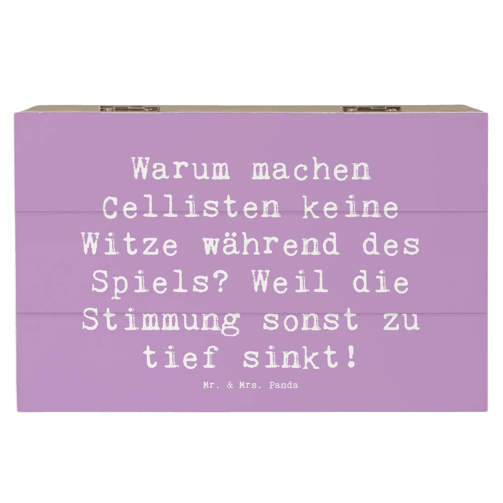 Holzkiste Spruch Cello Witz Verdorben Holzkiste, Kiste, Schatzkiste, Truhe, Schatulle, XXL, Erinnerungsbox, Erinnerungskiste, Dekokiste, Aufbewahrungsbox, Geschenkbox, Geschenkdose, Instrumente, Geschenke Musiker, Musikliebhaber