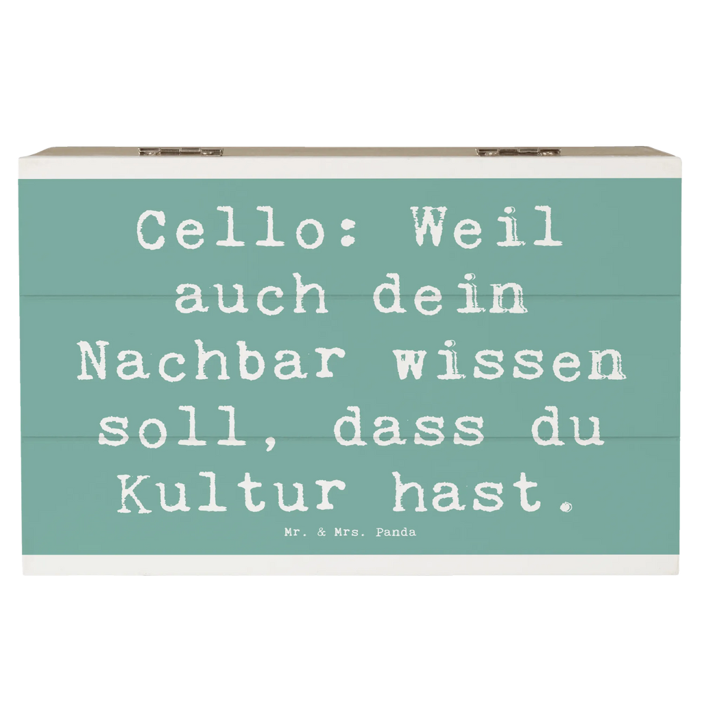 Holzkiste Spruch Cello Kultur Holzkiste, Kiste, Schatzkiste, Truhe, Schatulle, XXL, Erinnerungsbox, Erinnerungskiste, Dekokiste, Aufbewahrungsbox, Geschenkbox, Geschenkdose, Instrumente, Geschenke Musiker, Musikliebhaber