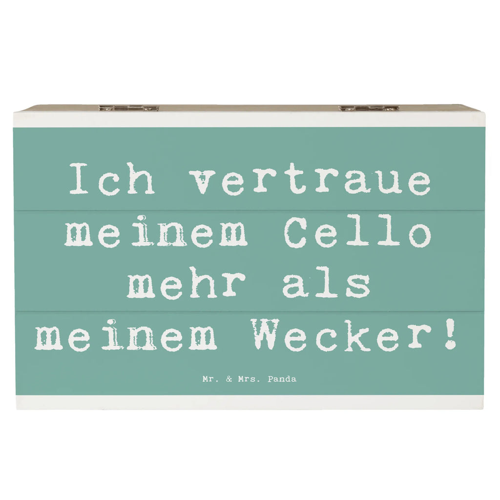 Holzkiste Spruch Cello Vertrauen Holzkiste, Kiste, Schatzkiste, Truhe, Schatulle, XXL, Erinnerungsbox, Erinnerungskiste, Dekokiste, Aufbewahrungsbox, Geschenkbox, Geschenkdose, Instrumente, Geschenke Musiker, Musikliebhaber