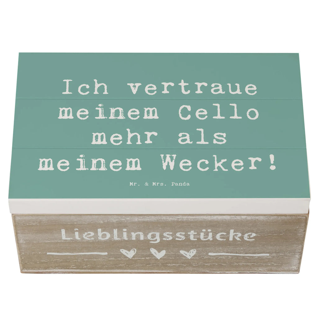 Holzkiste Spruch Cello Vertrauen Holzkiste, Kiste, Schatzkiste, Truhe, Schatulle, XXL, Erinnerungsbox, Erinnerungskiste, Dekokiste, Aufbewahrungsbox, Geschenkbox, Geschenkdose, Instrumente, Geschenke Musiker, Musikliebhaber