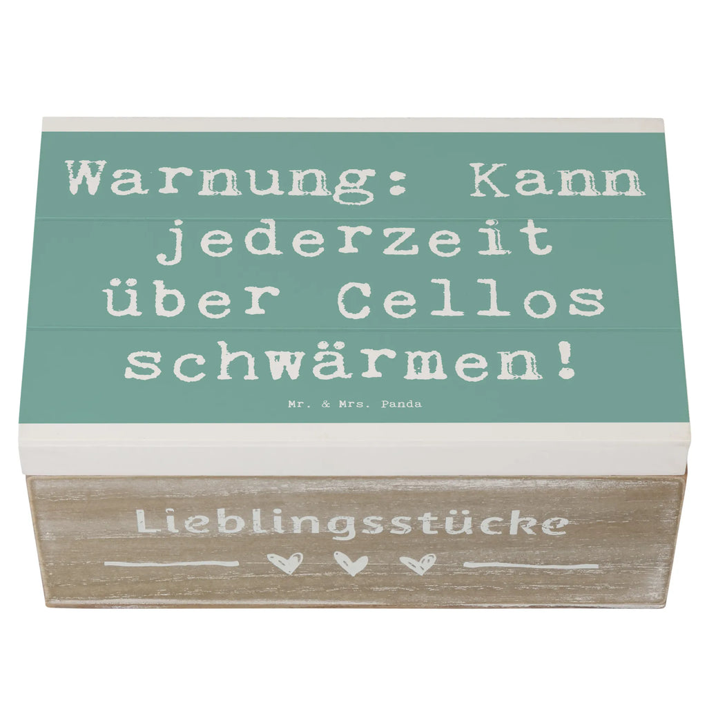 Holzkiste Spruch Cello Schwärmerei Holzkiste, Kiste, Schatzkiste, Truhe, Schatulle, XXL, Erinnerungsbox, Erinnerungskiste, Dekokiste, Aufbewahrungsbox, Geschenkbox, Geschenkdose, Instrumente, Geschenke Musiker, Musikliebhaber