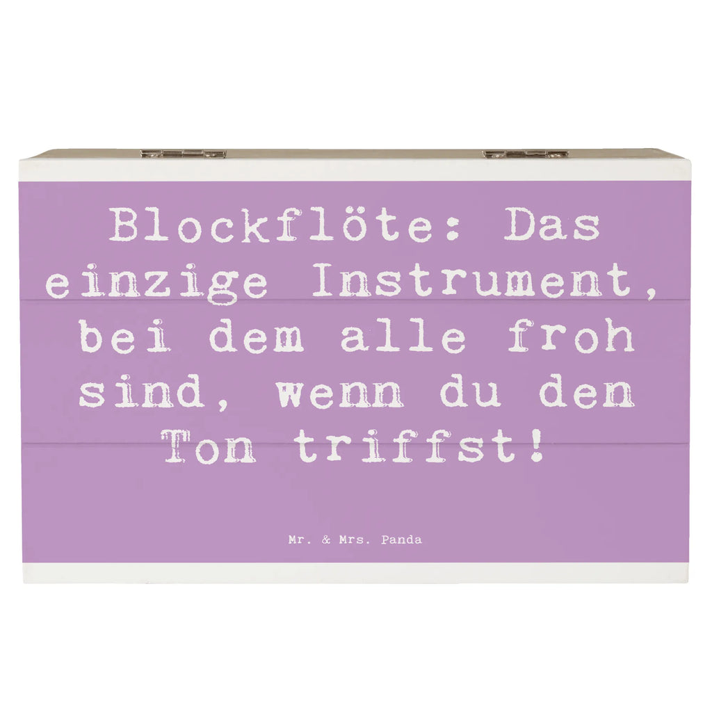 Holzkiste Spruch Blockflöte Freude Holzkiste, Kiste, Schatzkiste, Truhe, Schatulle, XXL, Erinnerungsbox, Erinnerungskiste, Dekokiste, Aufbewahrungsbox, Geschenkbox, Geschenkdose, Instrumente, Geschenke Musiker, Musikliebhaber