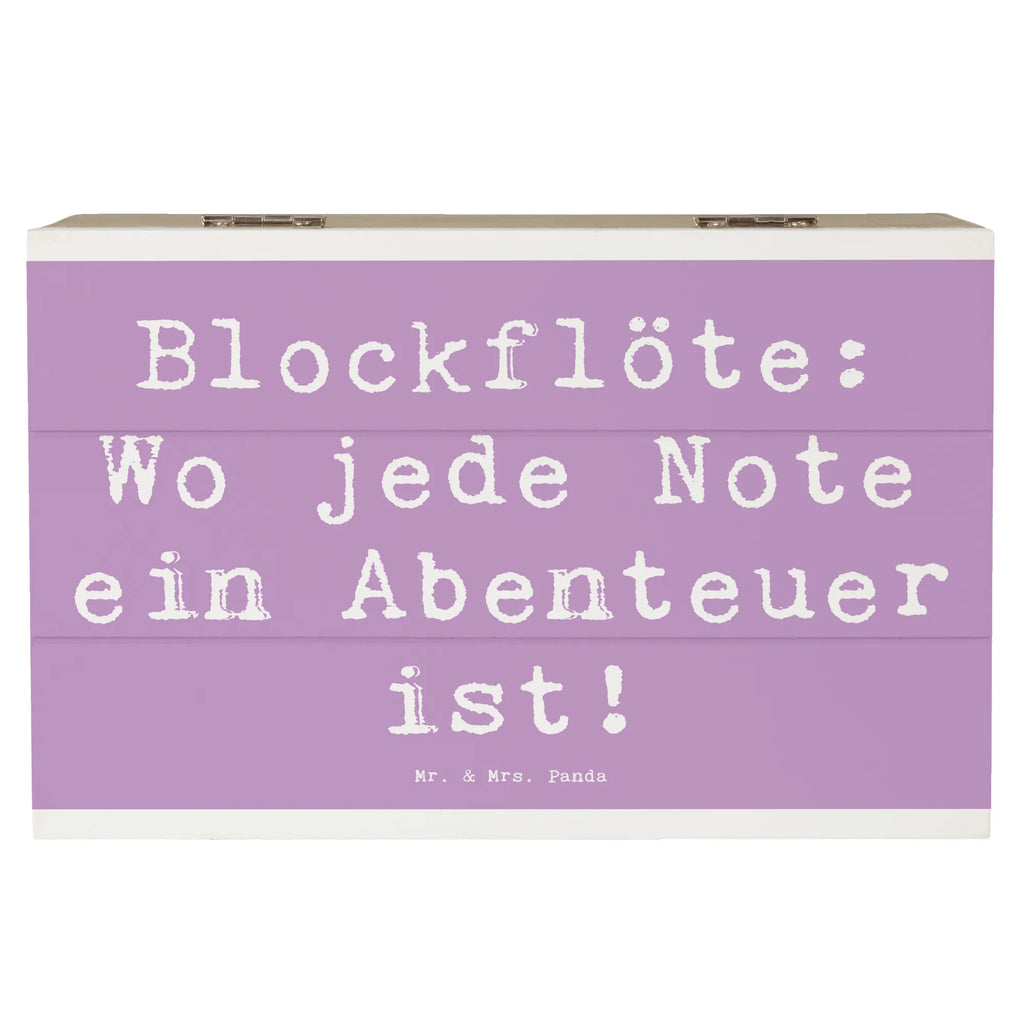 Holzkiste Spruch Abenteuer Blockflöte Holzkiste, Kiste, Schatzkiste, Truhe, Schatulle, XXL, Erinnerungsbox, Erinnerungskiste, Dekokiste, Aufbewahrungsbox, Geschenkbox, Geschenkdose, Instrumente, Geschenke Musiker, Musikliebhaber