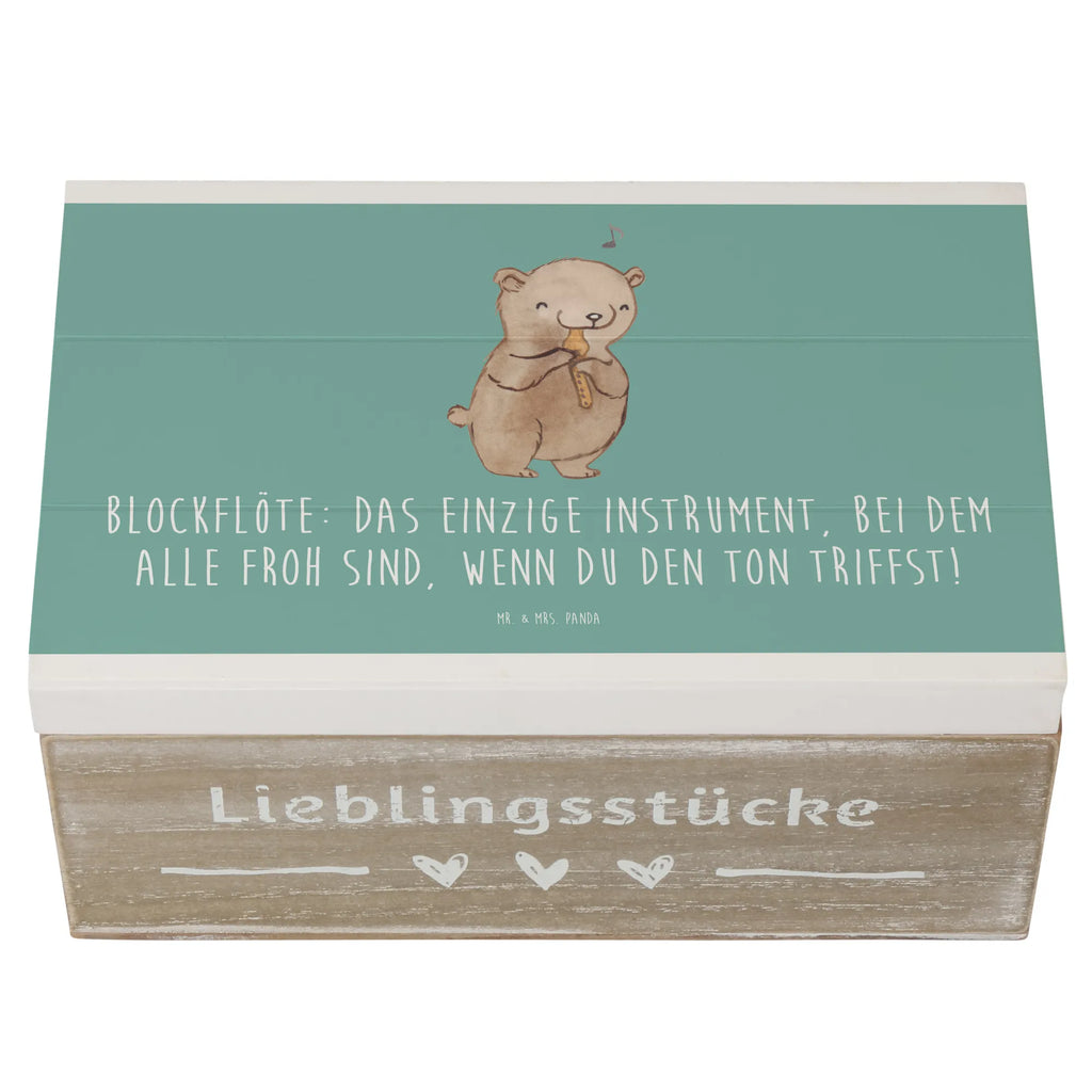 Holzkiste Blockflöte Freude Holzkiste, Kiste, Schatzkiste, Truhe, Schatulle, XXL, Erinnerungsbox, Erinnerungskiste, Dekokiste, Aufbewahrungsbox, Geschenkbox, Geschenkdose, Instrumente, Geschenke Musiker, Musikliebhaber