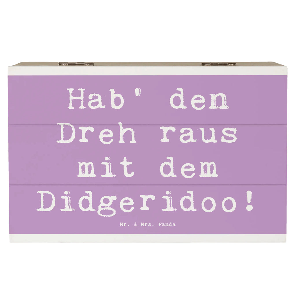 Holzkiste Spruch Didgeridoo Dreh Holzkiste, Kiste, Schatzkiste, Truhe, Schatulle, XXL, Erinnerungsbox, Erinnerungskiste, Dekokiste, Aufbewahrungsbox, Geschenkbox, Geschenkdose, Instrumente, Geschenke Musiker, Musikliebhaber