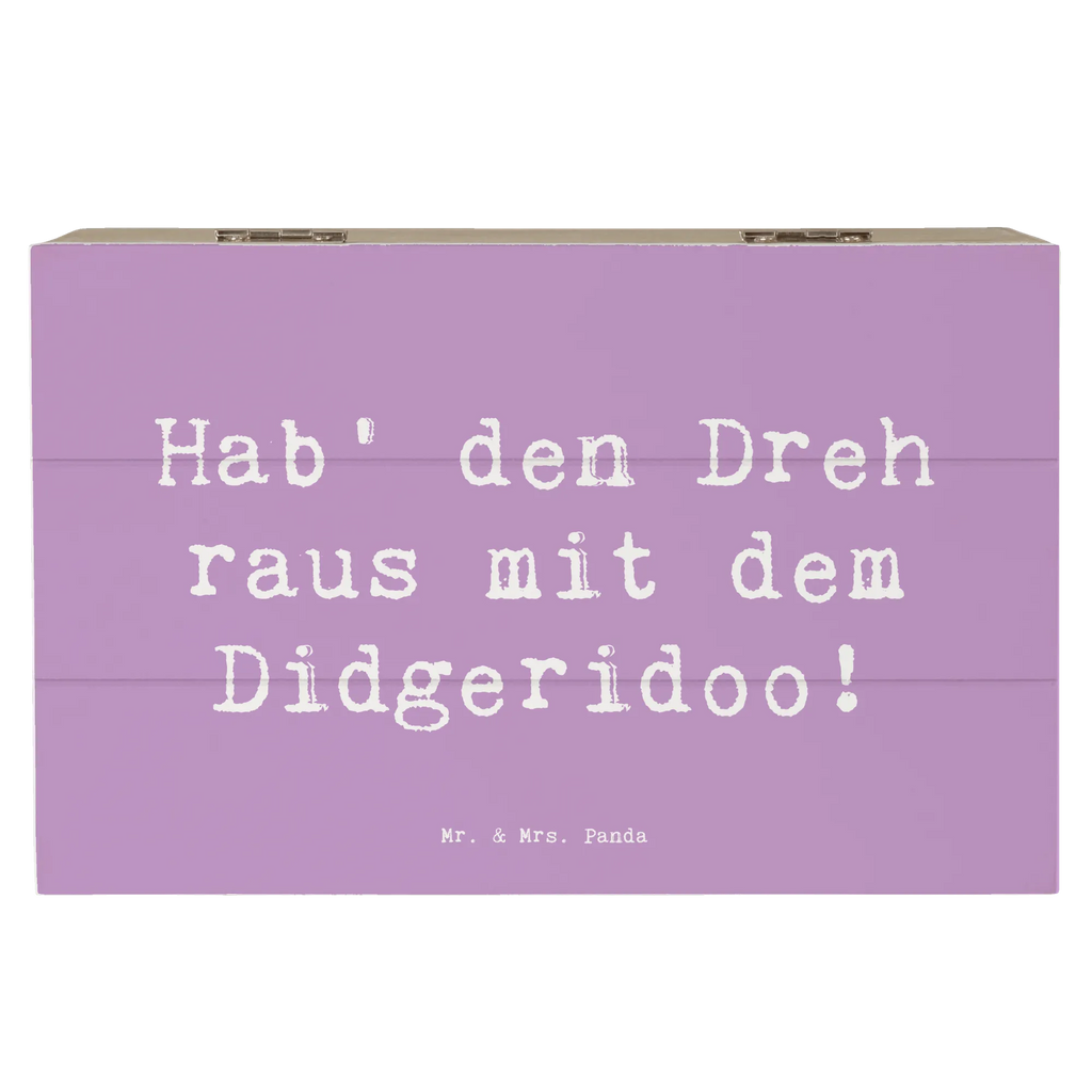 Holzkiste Spruch Didgeridoo Dreh Holzkiste, Kiste, Schatzkiste, Truhe, Schatulle, XXL, Erinnerungsbox, Erinnerungskiste, Dekokiste, Aufbewahrungsbox, Geschenkbox, Geschenkdose, Instrumente, Geschenke Musiker, Musikliebhaber