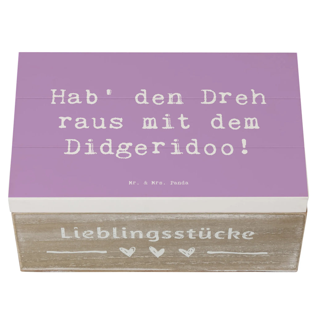 Holzkiste Spruch Didgeridoo Dreh Holzkiste, Kiste, Schatzkiste, Truhe, Schatulle, XXL, Erinnerungsbox, Erinnerungskiste, Dekokiste, Aufbewahrungsbox, Geschenkbox, Geschenkdose, Instrumente, Geschenke Musiker, Musikliebhaber