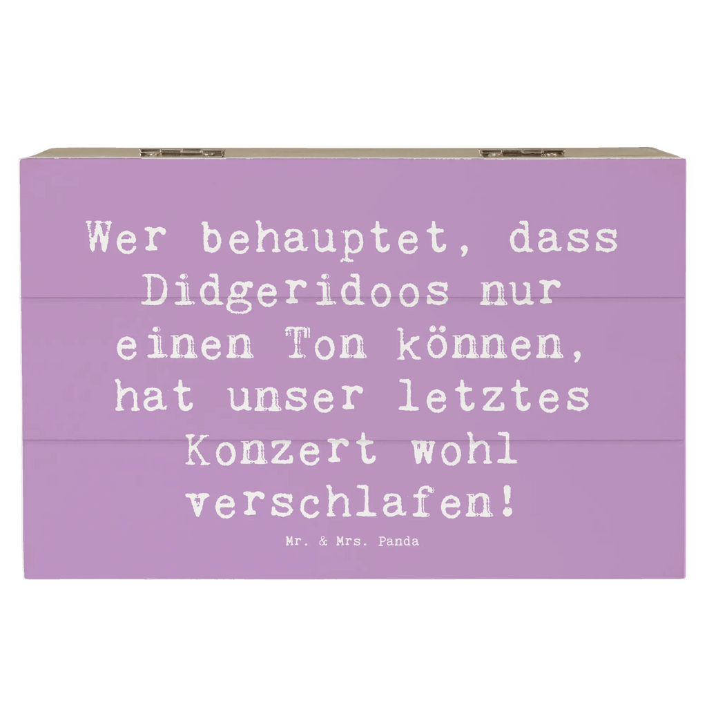 Holzkiste Spruch Didgeridoo Konzert Holzkiste, Kiste, Schatzkiste, Truhe, Schatulle, XXL, Erinnerungsbox, Erinnerungskiste, Dekokiste, Aufbewahrungsbox, Geschenkbox, Geschenkdose, Instrumente, Geschenke Musiker, Musikliebhaber