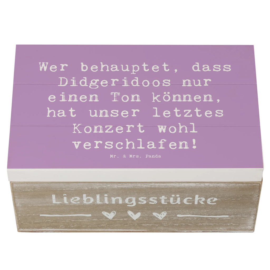 Holzkiste Spruch Didgeridoo Konzert Holzkiste, Kiste, Schatzkiste, Truhe, Schatulle, XXL, Erinnerungsbox, Erinnerungskiste, Dekokiste, Aufbewahrungsbox, Geschenkbox, Geschenkdose, Instrumente, Geschenke Musiker, Musikliebhaber