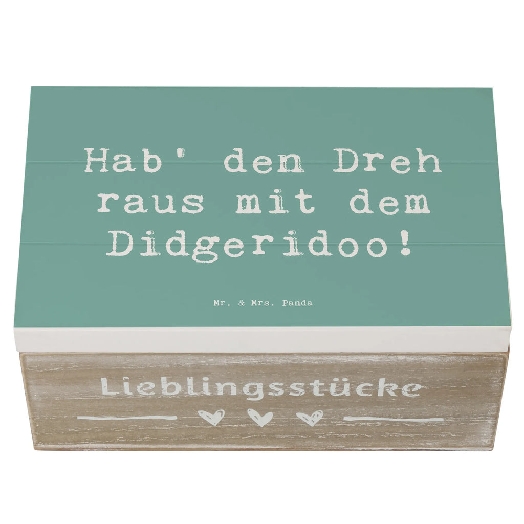 Holzkiste Spruch Didgeridoo Dreh Holzkiste, Kiste, Schatzkiste, Truhe, Schatulle, XXL, Erinnerungsbox, Erinnerungskiste, Dekokiste, Aufbewahrungsbox, Geschenkbox, Geschenkdose, Instrumente, Geschenke Musiker, Musikliebhaber