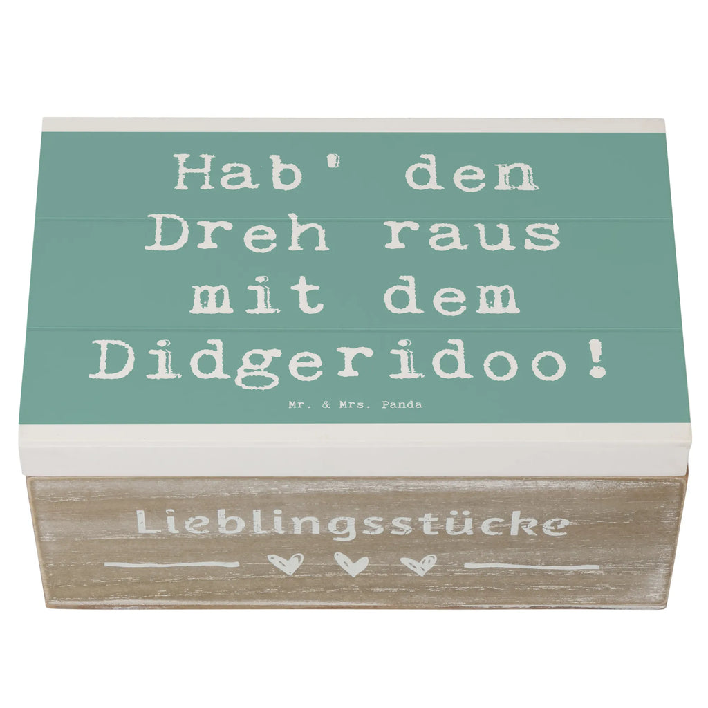 Holzkiste Spruch Didgeridoo Dreh Holzkiste, Kiste, Schatzkiste, Truhe, Schatulle, XXL, Erinnerungsbox, Erinnerungskiste, Dekokiste, Aufbewahrungsbox, Geschenkbox, Geschenkdose, Instrumente, Geschenke Musiker, Musikliebhaber