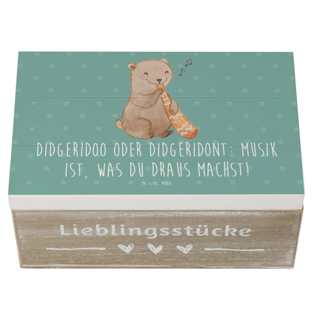 Holzkiste Didgeridoo Musik Holzkiste, Kiste, Schatzkiste, Truhe, Schatulle, XXL, Erinnerungsbox, Erinnerungskiste, Dekokiste, Aufbewahrungsbox, Geschenkbox, Geschenkdose, Instrumente, Geschenke Musiker, Musikliebhaber