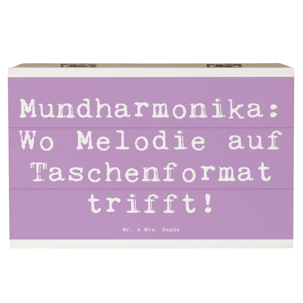 Holzkiste Spruch Mundharmonika: Wo Melodie auf Taschenformat trifft! Holzkiste, Kiste, Schatzkiste, Truhe, Schatulle, XXL, Erinnerungsbox, Erinnerungskiste, Dekokiste, Aufbewahrungsbox, Geschenkbox, Geschenkdose, Instrumente, Geschenke Musiker, Musikliebhaber