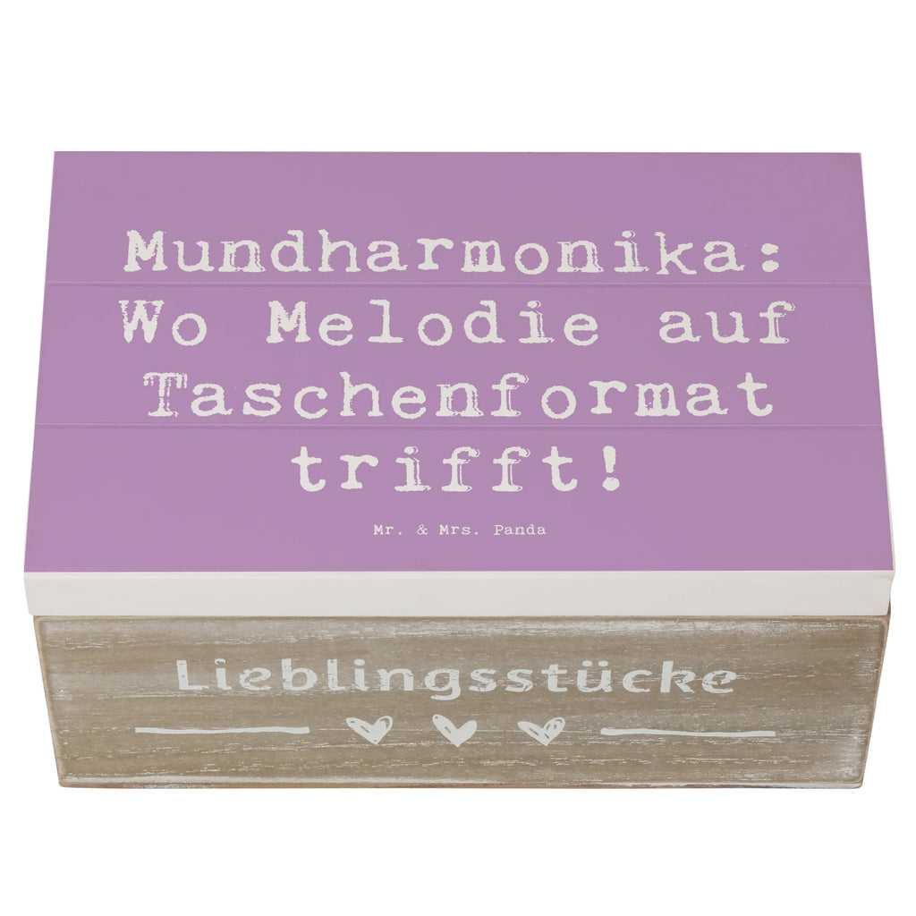 Holzkiste Spruch Mundharmonika: Wo Melodie auf Taschenformat trifft! Holzkiste, Kiste, Schatzkiste, Truhe, Schatulle, XXL, Erinnerungsbox, Erinnerungskiste, Dekokiste, Aufbewahrungsbox, Geschenkbox, Geschenkdose, Instrumente, Geschenke Musiker, Musikliebhaber