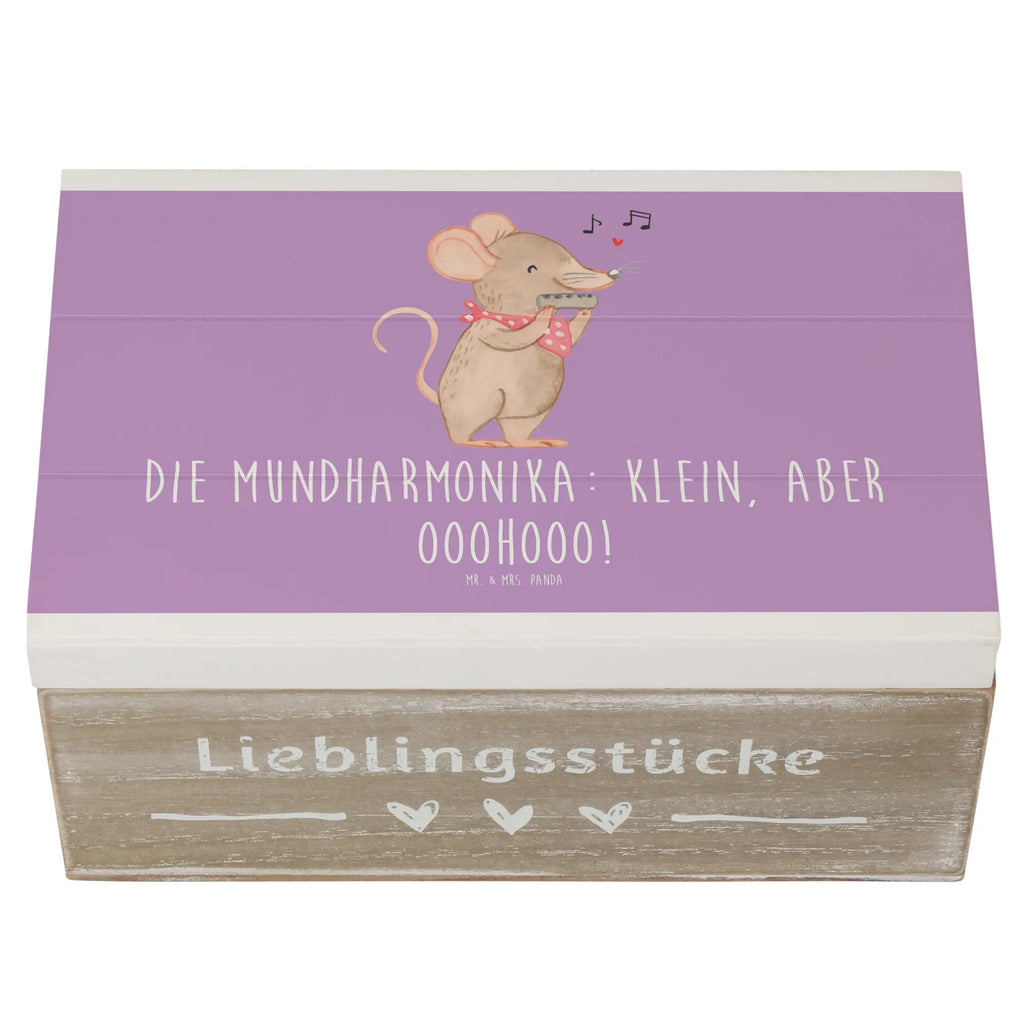 Holzkiste Mundharmonika Ohooo Holzkiste, Kiste, Schatzkiste, Truhe, Schatulle, XXL, Erinnerungsbox, Erinnerungskiste, Dekokiste, Aufbewahrungsbox, Geschenkbox, Geschenkdose, Instrumente, Geschenke Musiker, Musikliebhaber