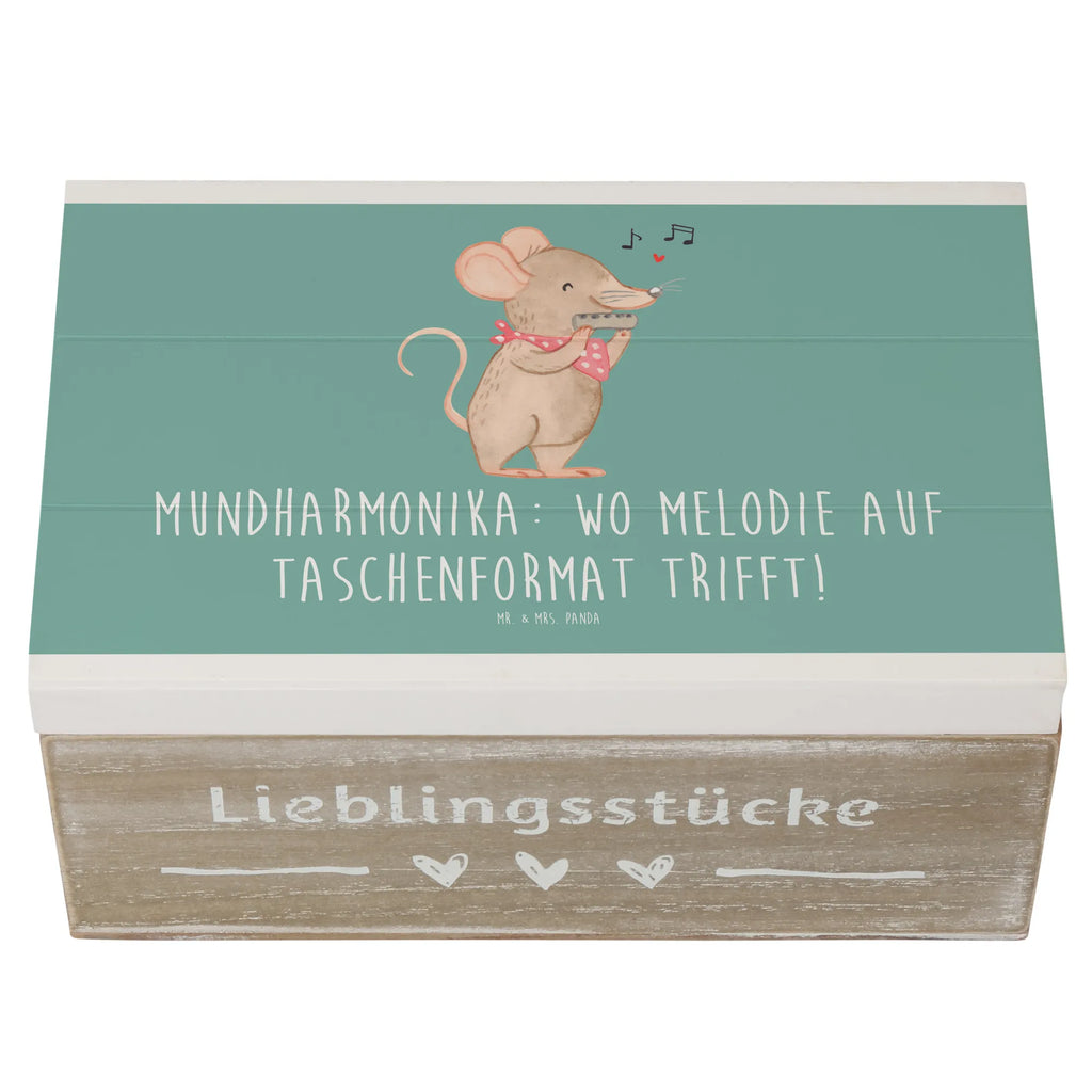 Holzkiste Mundharmonika: Wo Melodie auf Taschenformat trifft! Holzkiste, Kiste, Schatzkiste, Truhe, Schatulle, XXL, Erinnerungsbox, Erinnerungskiste, Dekokiste, Aufbewahrungsbox, Geschenkbox, Geschenkdose, Instrumente, Geschenke Musiker, Musikliebhaber