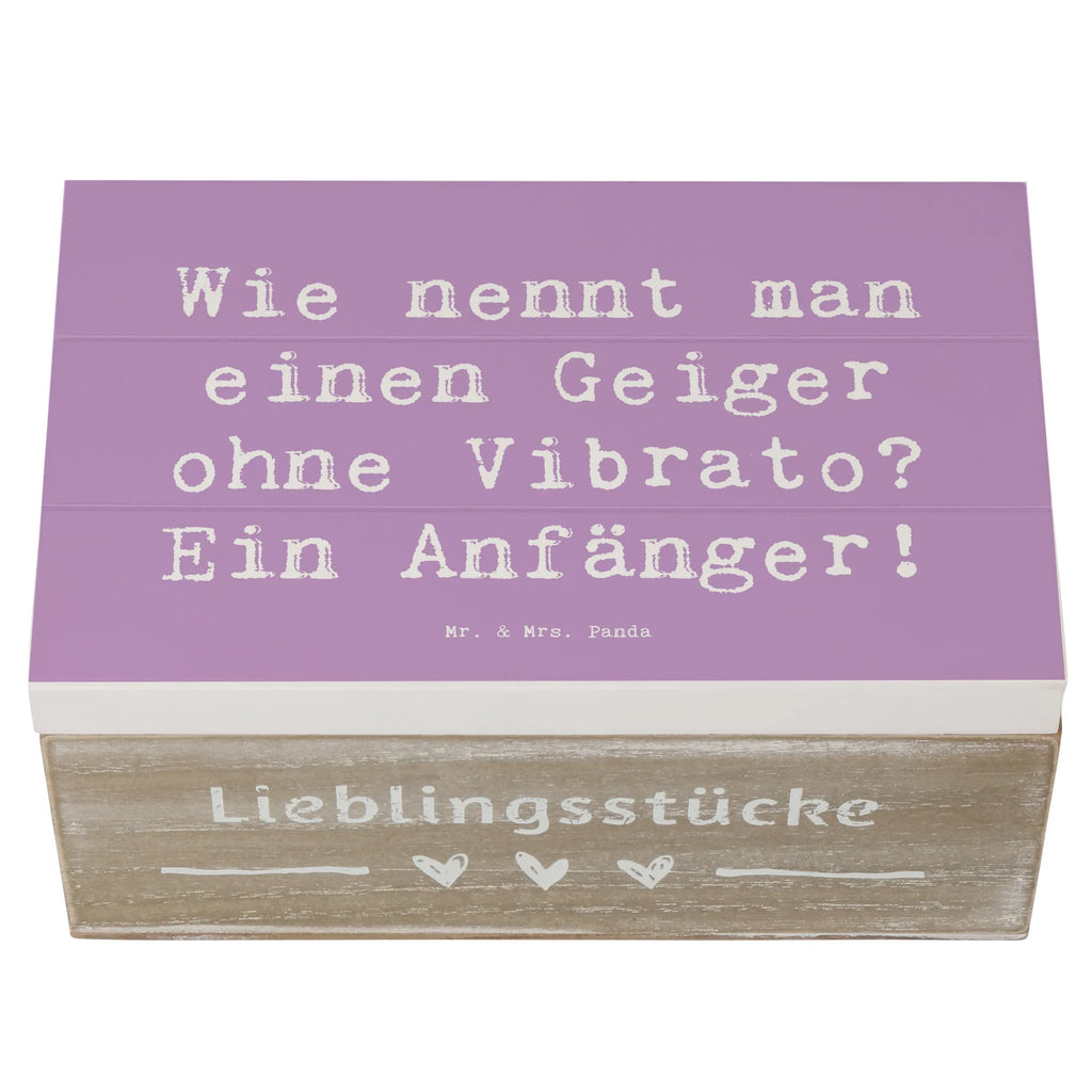 Holzkiste Spruch Violine Anfänger Holzkiste, Kiste, Schatzkiste, Truhe, Schatulle, XXL, Erinnerungsbox, Erinnerungskiste, Dekokiste, Aufbewahrungsbox, Geschenkbox, Geschenkdose, Instrumente, Geschenke Musiker, Musikliebhaber