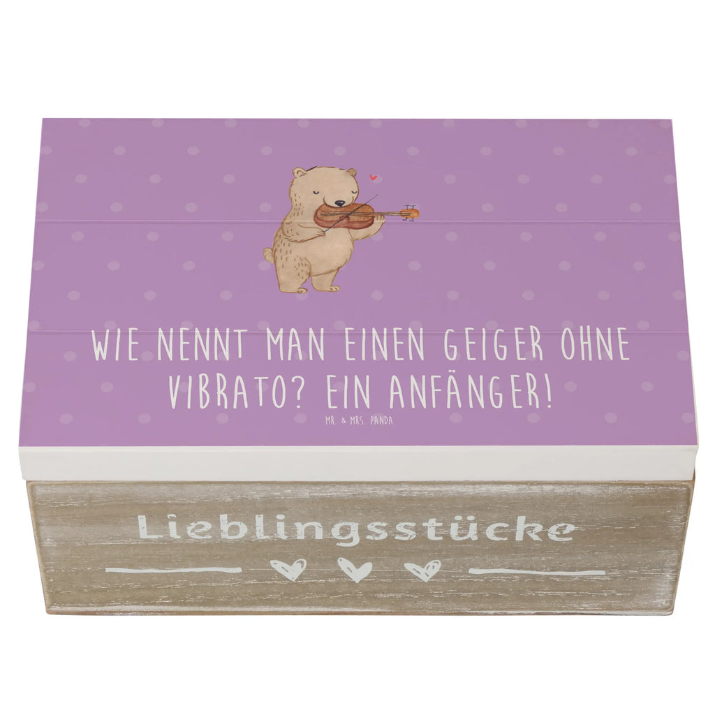 Holzkiste Violine Anfänger Holzkiste, Kiste, Schatzkiste, Truhe, Schatulle, XXL, Erinnerungsbox, Erinnerungskiste, Dekokiste, Aufbewahrungsbox, Geschenkbox, Geschenkdose, Instrumente, Geschenke Musiker, Musikliebhaber