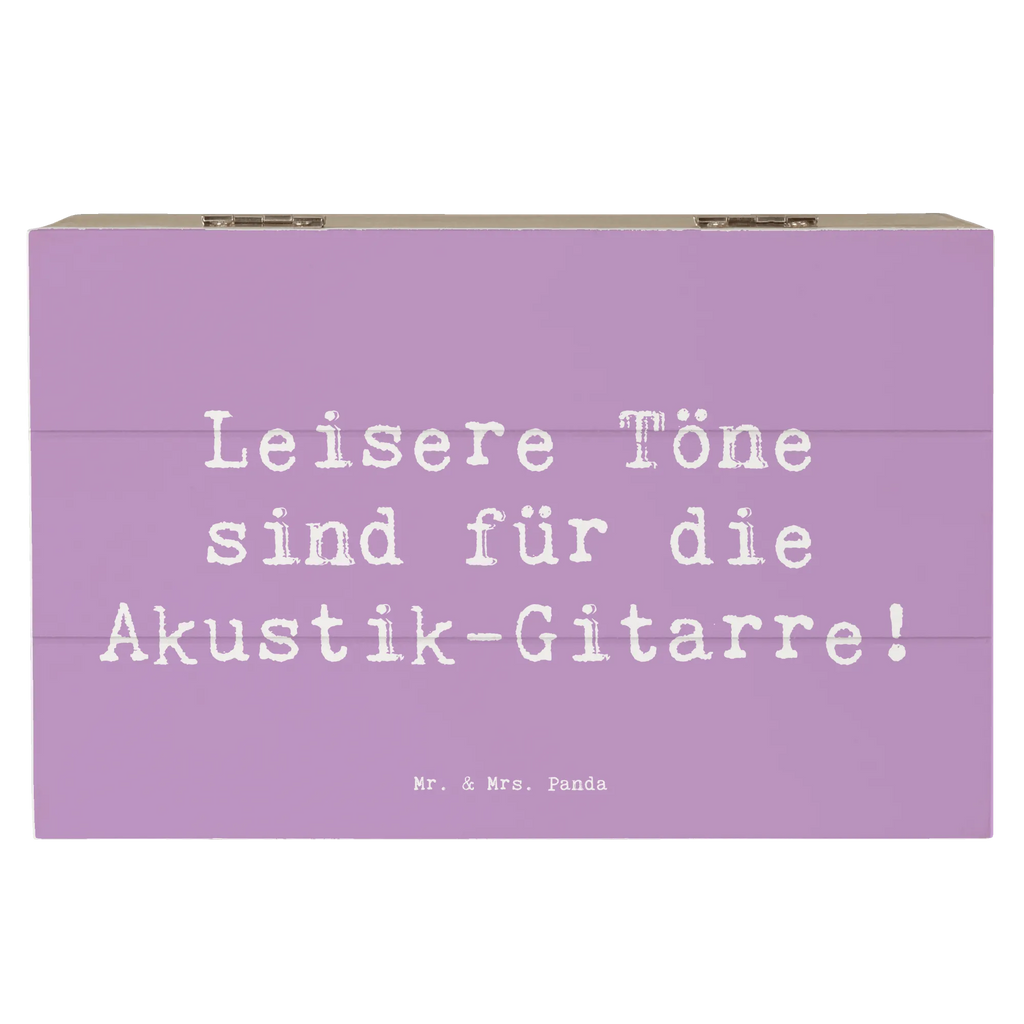 Holzkiste Spruch Akustik-Gitarre Magie Holzkiste, Kiste, Schatzkiste, Truhe, Schatulle, XXL, Erinnerungsbox, Erinnerungskiste, Dekokiste, Aufbewahrungsbox, Geschenkbox, Geschenkdose, Instrumente, Geschenke Musiker, Musikliebhaber