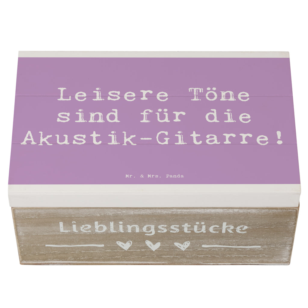 Holzkiste Spruch Akustik-Gitarre Magie Holzkiste, Kiste, Schatzkiste, Truhe, Schatulle, XXL, Erinnerungsbox, Erinnerungskiste, Dekokiste, Aufbewahrungsbox, Geschenkbox, Geschenkdose, Instrumente, Geschenke Musiker, Musikliebhaber