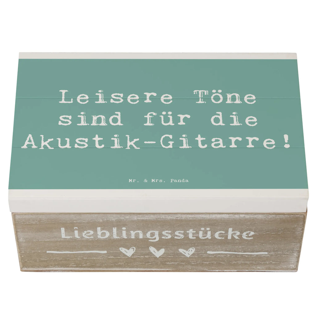 Holzkiste Spruch Akustik-Gitarre Magie Holzkiste, Kiste, Schatzkiste, Truhe, Schatulle, XXL, Erinnerungsbox, Erinnerungskiste, Dekokiste, Aufbewahrungsbox, Geschenkbox, Geschenkdose, Instrumente, Geschenke Musiker, Musikliebhaber