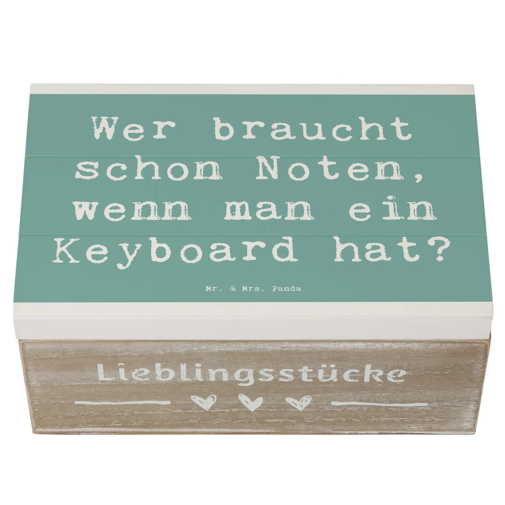 Holzkiste Spruch Keyboard Freude Holzkiste, Kiste, Schatzkiste, Truhe, Schatulle, XXL, Erinnerungsbox, Erinnerungskiste, Dekokiste, Aufbewahrungsbox, Geschenkbox, Geschenkdose, Instrumente, Geschenke Musiker, Musikliebhaber