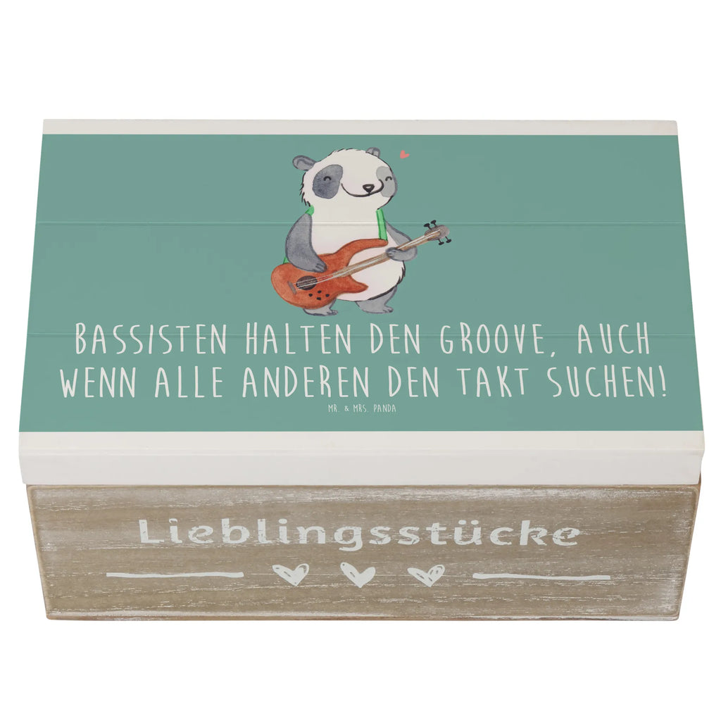 Holzkiste Bassgitarre Groove Holzkiste, Kiste, Schatzkiste, Truhe, Schatulle, XXL, Erinnerungsbox, Erinnerungskiste, Dekokiste, Aufbewahrungsbox, Geschenkbox, Geschenkdose, Instrumente, Geschenke Musiker, Musikliebhaber