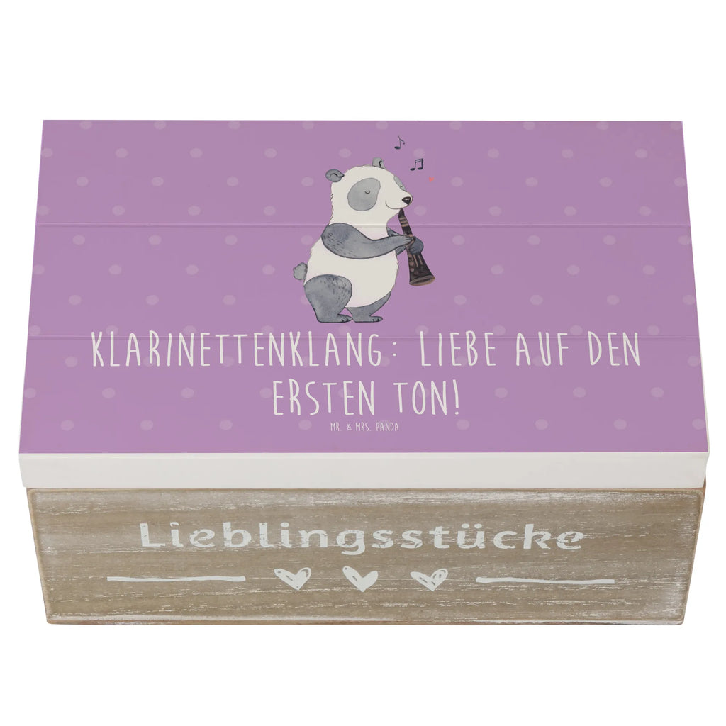 Holzkiste Klarinette Liebe Holzkiste, Kiste, Schatzkiste, Truhe, Schatulle, XXL, Erinnerungsbox, Erinnerungskiste, Dekokiste, Aufbewahrungsbox, Geschenkbox, Geschenkdose, Instrumente, Geschenke Musiker, Musikliebhaber