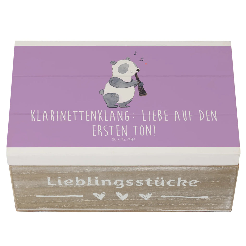 Holzkiste Klarinette Liebe Holzkiste, Kiste, Schatzkiste, Truhe, Schatulle, XXL, Erinnerungsbox, Erinnerungskiste, Dekokiste, Aufbewahrungsbox, Geschenkbox, Geschenkdose, Instrumente, Geschenke Musiker, Musikliebhaber