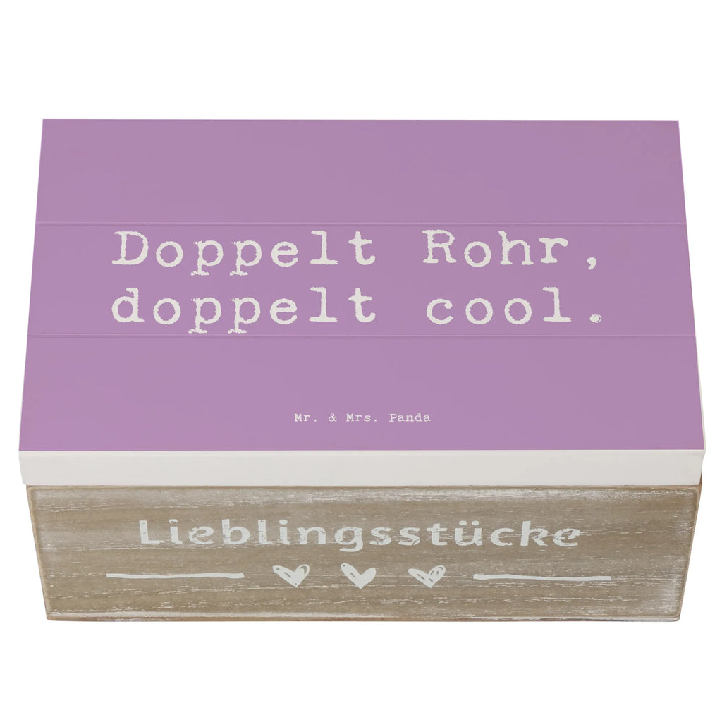 Holzkiste Spruch Fagott Doppelt Cool Holzkiste, Kiste, Schatzkiste, Truhe, Schatulle, XXL, Erinnerungsbox, Erinnerungskiste, Dekokiste, Aufbewahrungsbox, Geschenkbox, Geschenkdose, Instrumente, Geschenke Musiker, Musikliebhaber