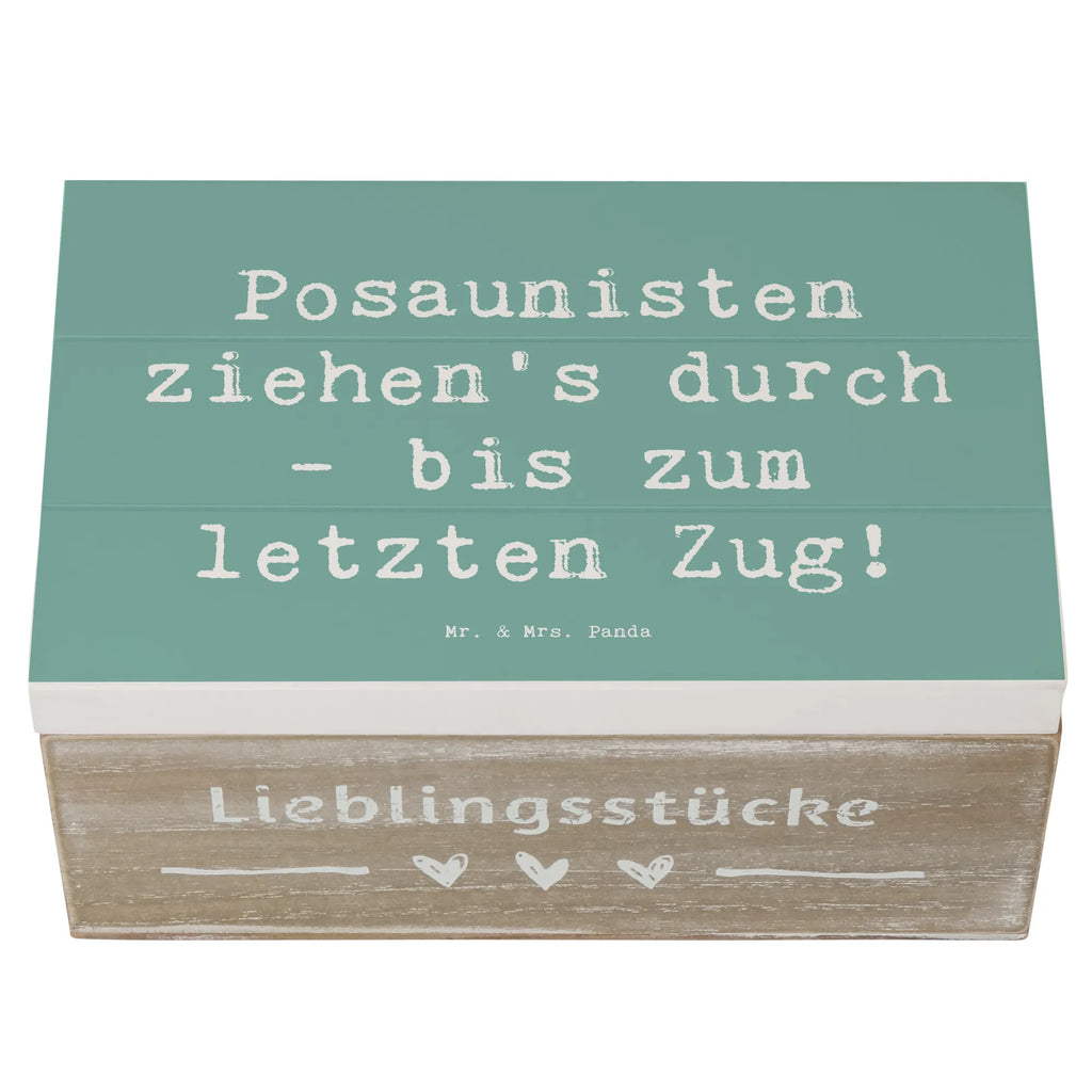 Holzkiste Spruch Trombone Durchzieher Holzkiste, Kiste, Schatzkiste, Truhe, Schatulle, XXL, Erinnerungsbox, Erinnerungskiste, Dekokiste, Aufbewahrungsbox, Geschenkbox, Geschenkdose, Instrumente, Geschenke Musiker, Musikliebhaber